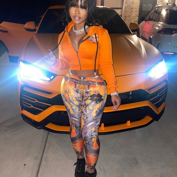 Filthy Wealth Orange Woodland set - Picture 2 of 5